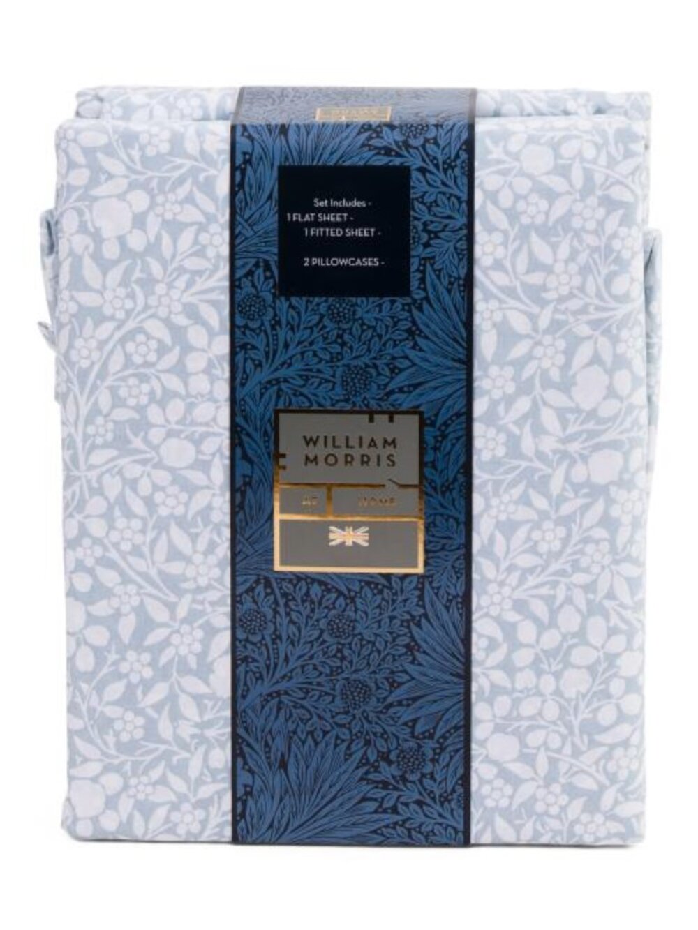 WILLIAM MORRIS 200tc Clover Sheet Set